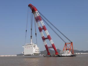 400T/3700m³液化汽罐吊装3 400T/3700m³液化汽罐吊装3