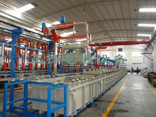 单臂式自动滚镀生产线