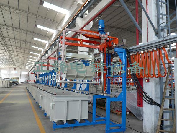 单臂式自动滚镀生产线1