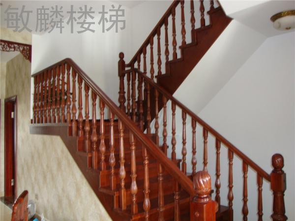 欧式实木楼梯 15