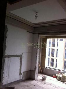 铁建城家装装修现场