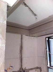 铁建城家装装修现场