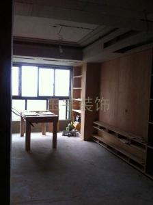 铁建城家装装修现场