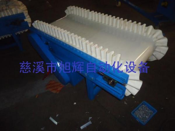 白色裙边皮带机