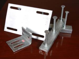 预（后）埋镀锌铁板及角码