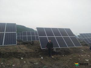 2017.06.20 72KW grid system of Daxing Village, Chunyang Town, Wangqing County