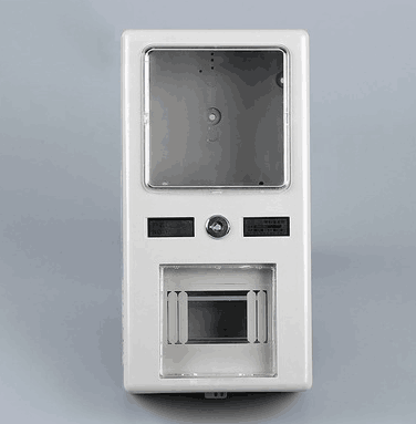 一户塑料电表箱