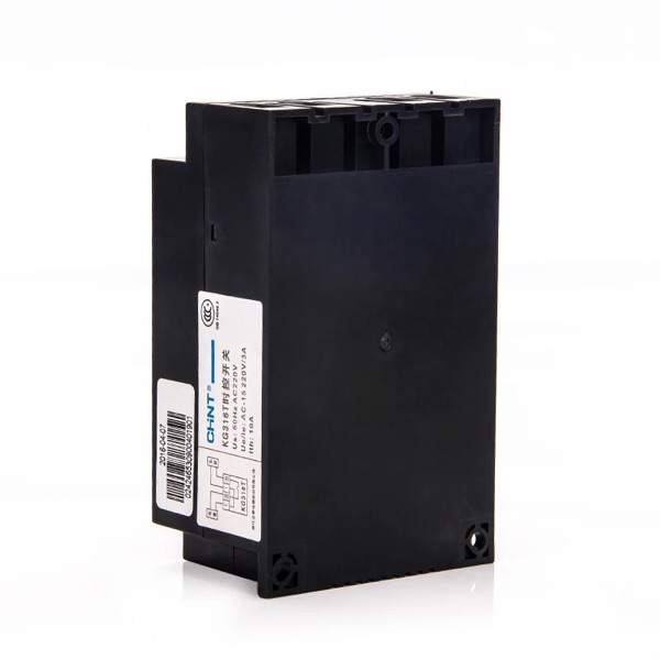 正泰时控开关KG316背面