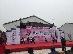 杭州江干第五届皋亭观桃节