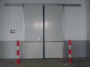 电动双开平移门