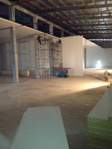 大型低温冷库顶部结构