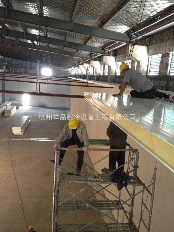 大型低温冷库顶部结构