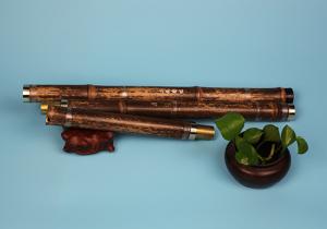 精制紫竹三节箫