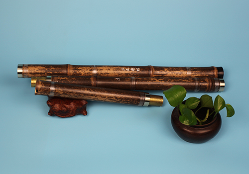 精制紫竹三节箫