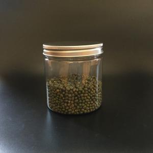 塑料罐 铝盖8585塑料包装瓶 圆形广口塑料瓶300ml