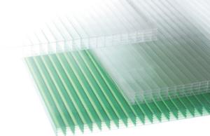 五层矩形中空板