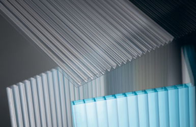 三层矩形中空板