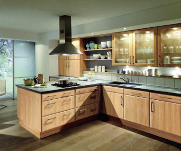 橱柜定制——整体实木橱柜