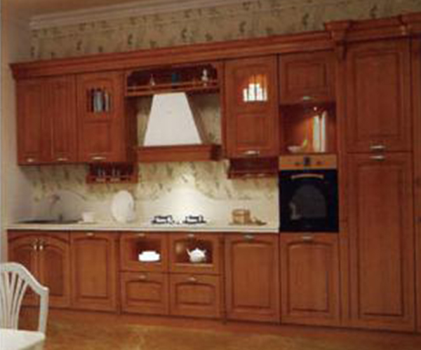 橱柜定制——整体实木橱柜