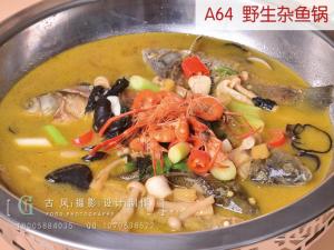 A64  野生杂鱼锅