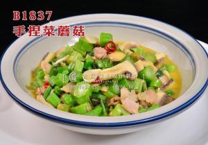 B1837手捏菜蘑菇 拷贝
