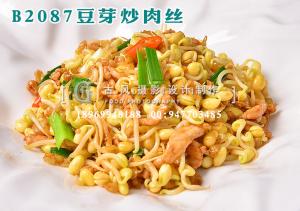 B2087豆芽炒肉丝