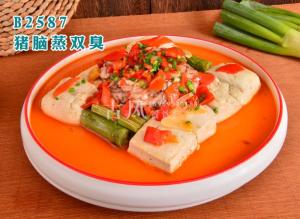 B2587猪脑蒸双臭