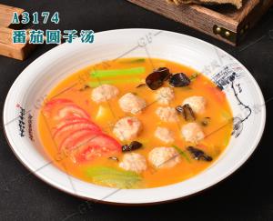A3174番茄圆子汤