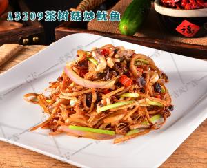 A3209茶树菇炒鱿鱼