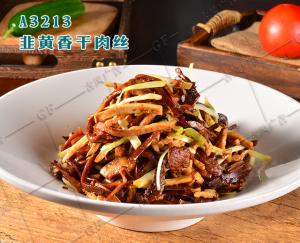 A3213韭黄香干肉丝