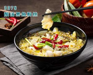 3378酸汤黑鱼粉丝