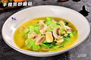 A6137手捏菜炒蘑菇