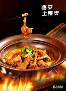 B4008临安土鸭煲