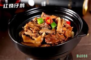 B4966红烧仔鹅  红烧鹅 红焖鹅