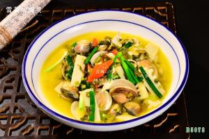 B5073雪菜炒海贝