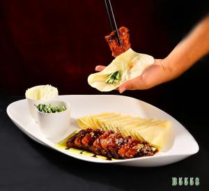 B5558黑猪肉配墨西哥饼