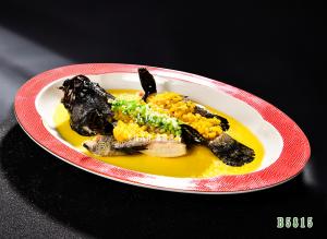 B5815招牌大红袍蒸石斑鱼