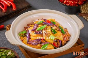 B6907农家二样 茄子 土豆