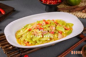 B6909青番茄炒腊肉