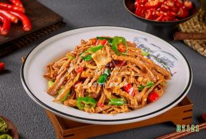 B7121笋干炒肉