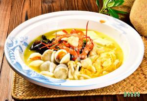 B9233海鲜汇 蛤蜊、虾、蛋皮