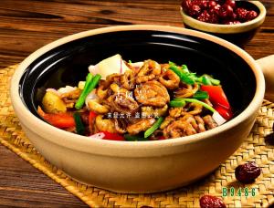 B9486砂锅啫肥肠