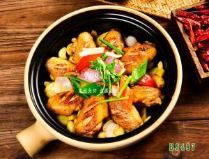 B9487砂锅啫鸡翅