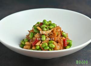 B9498萧山萝卜干炒毛豆