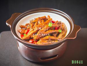 B9541干菜鸡爪 鸡爪煲