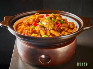 B9573石锅牛蛙煲