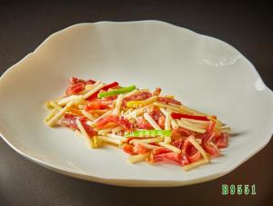 B9551花生芽爆炒腊味