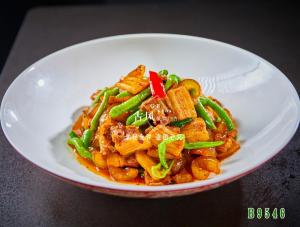 B9546海参炒土猪肉 小炒肉