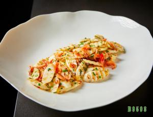 B9593樱花虾葱煎糯米山药