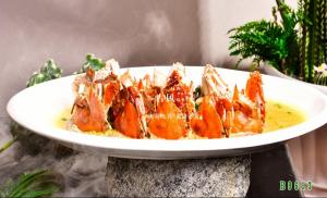 B9613倒立蒸梭子蟹